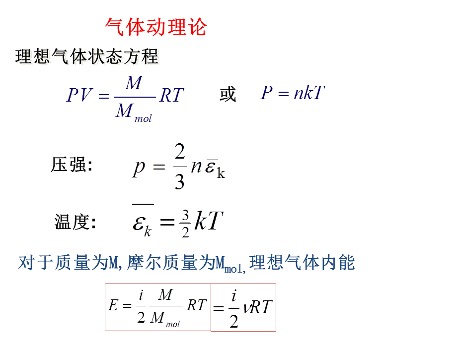 大学物理热力学公式.pptx_第1页