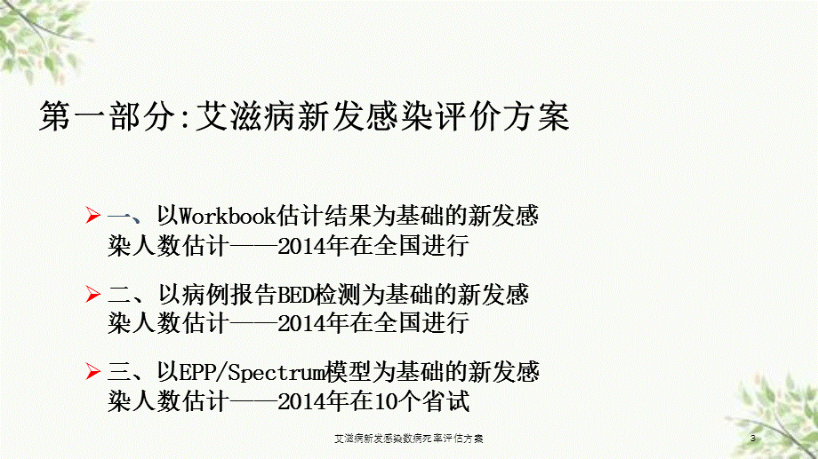 艾滋病新发感染数病死率评估方案课件.ppt_第3页