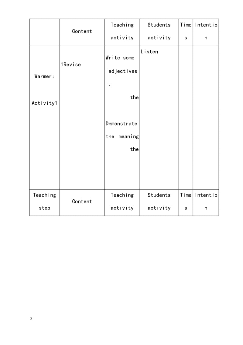 新外研版一起第六册module 1《unit 1 she’s very nice》优秀教案(重点资料).docx_第2页