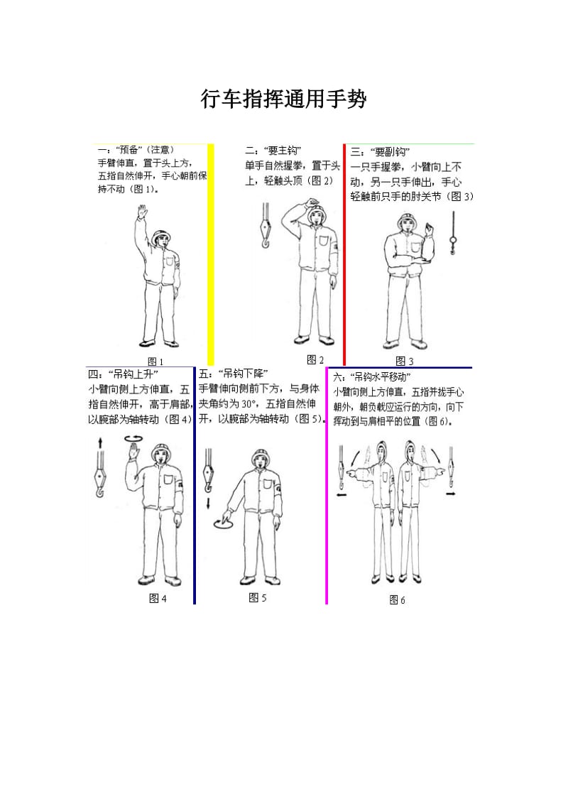 起重机指挥的通用手势.doc_第1页