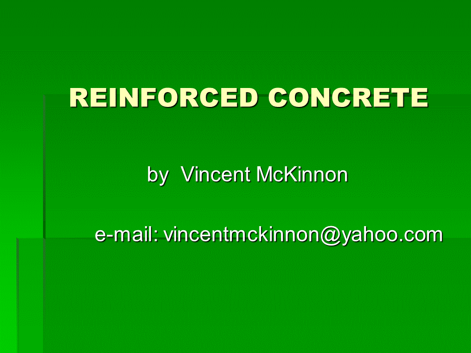 Reinforced Concrete(专业外语).ppt_第1页