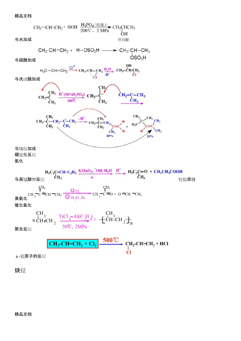 最新有机化学反应式总结汪小兰第四版.docx_第2页