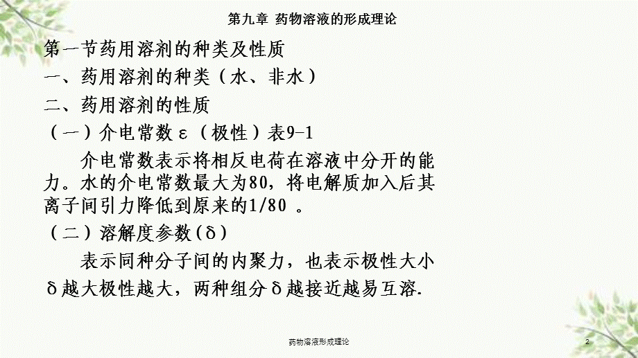 药物溶液形成理论课件.ppt_第2页