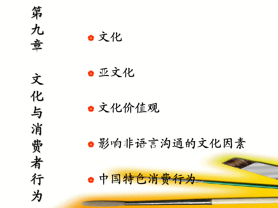 第九章文化与消费者行为.ppt_第1页