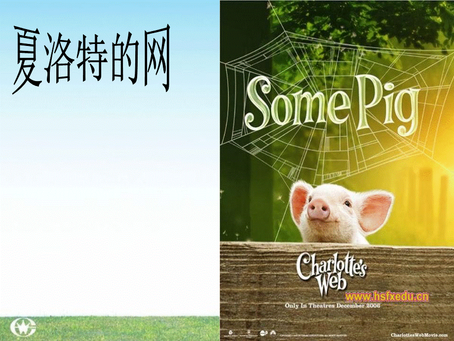 推荐介绍《夏洛特的网》.ppt_第1页