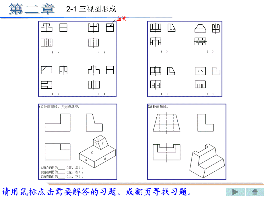 重庆大学机械制图丁一第二章.ppt_第1页