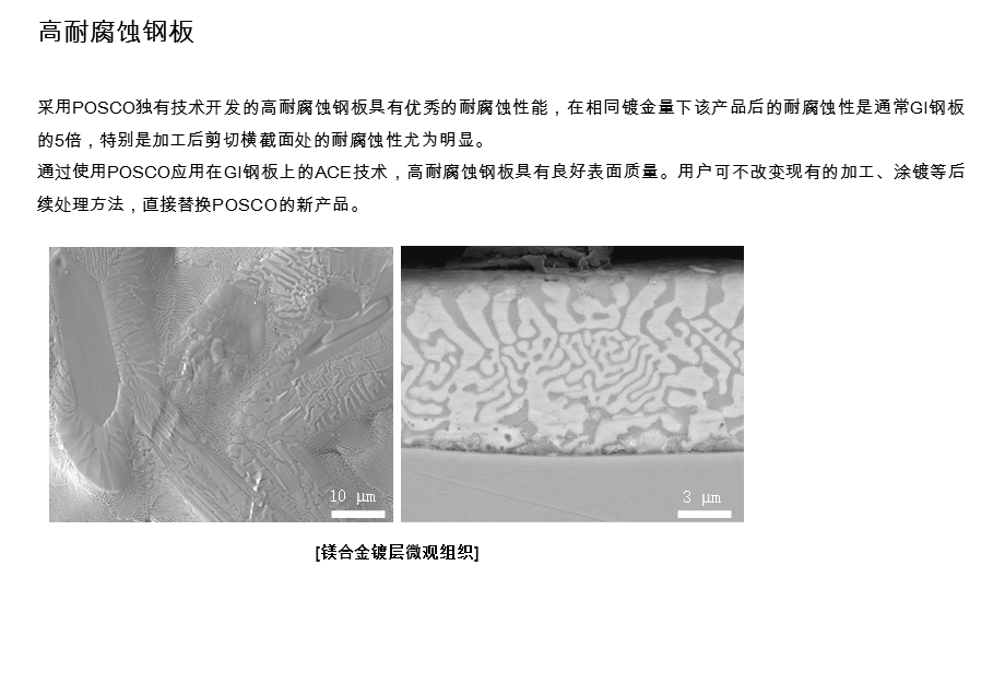 镁合金镀层高耐腐蚀钢板(POSMAC)简介.ppt_第2页