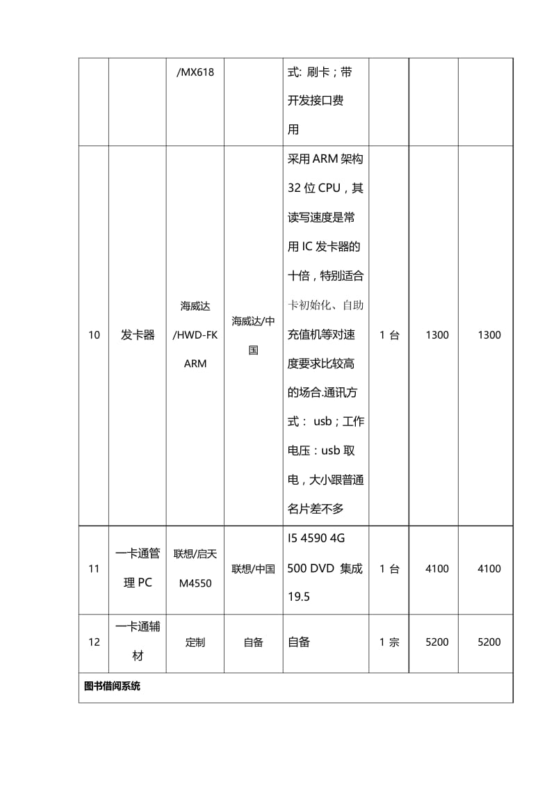 第一包小学校园一卡通及校园信息化平台报价明细表教学文案.docx_第3页