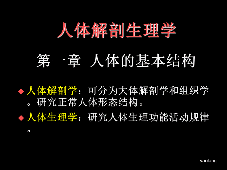 201801现代基础医学概论(第一章 人体的基本结构)（经典实用）.ppt_第3页