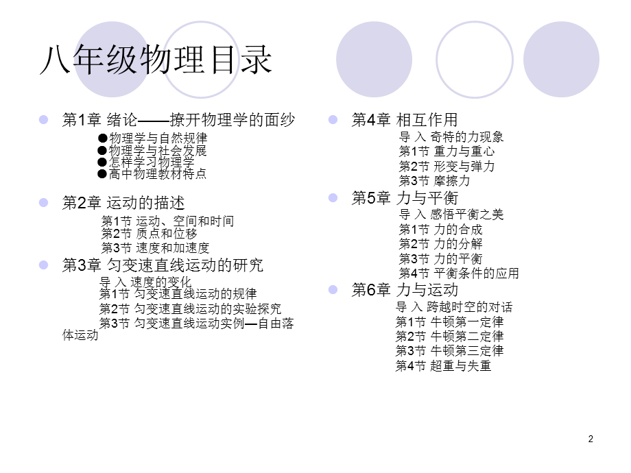 高级高中物理必修一知识框架图.ppt_第2页