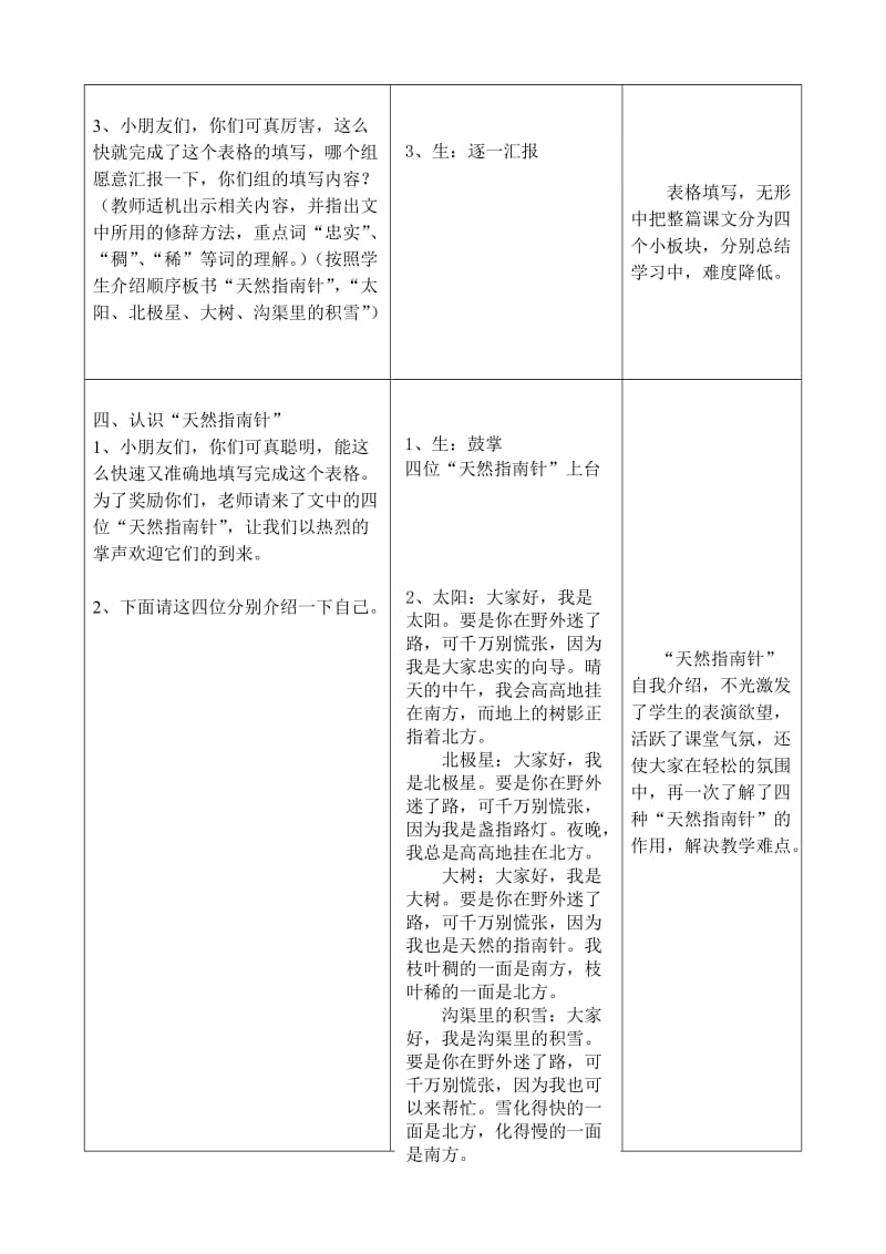 新人教版（部编）二年级语文下册《文17 要是你在野外迷了路》研讨课教案_11.docx_第3页