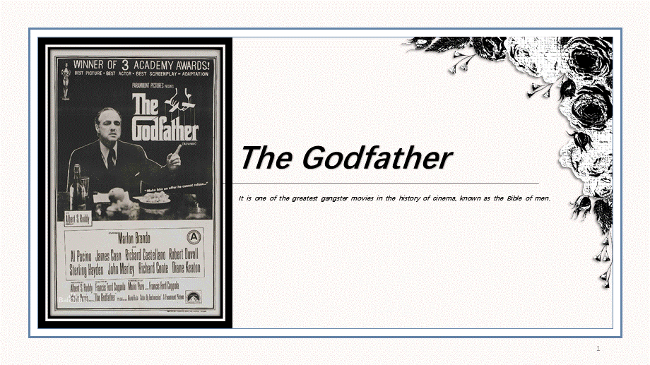 The-godfather教父1中英简介PPT课件.pptx_第1页