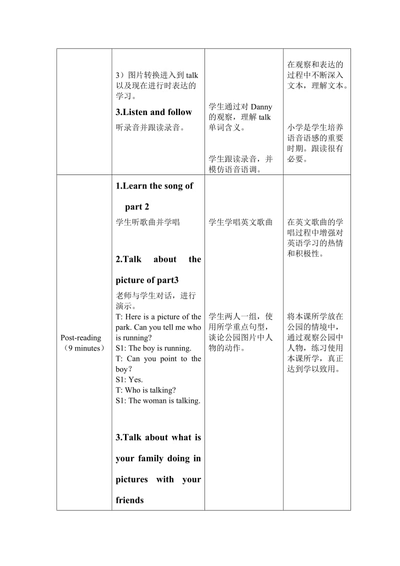 新冀教版五年级英语下册《Unit 1 Going to Beijing. Lesson 3 Who Is Singing.》教案_19.doc_第3页