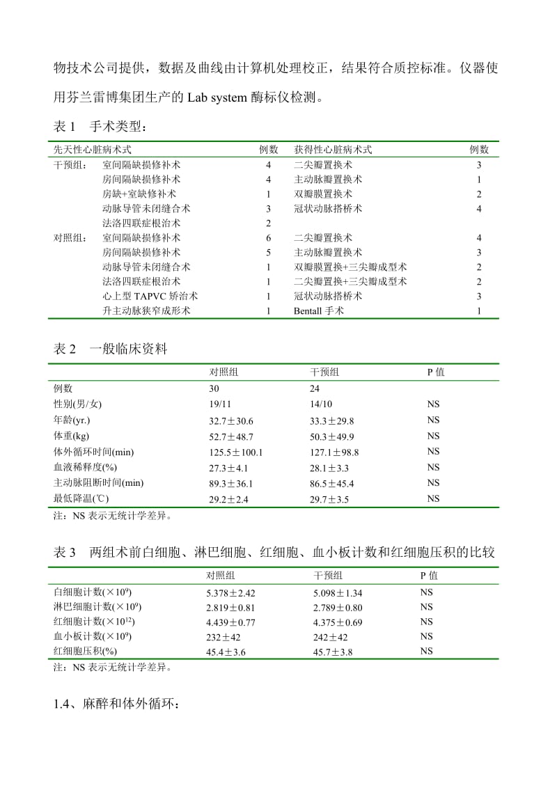 心脏直视手术中糖皮质激素对血液纤溶调节因子tPA和PAI的影响.doc_第3页