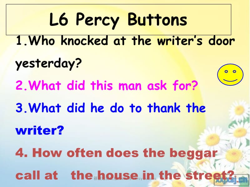 新概念第二册Lesson6 Percy Buttons（经典实用）.ppt_第2页