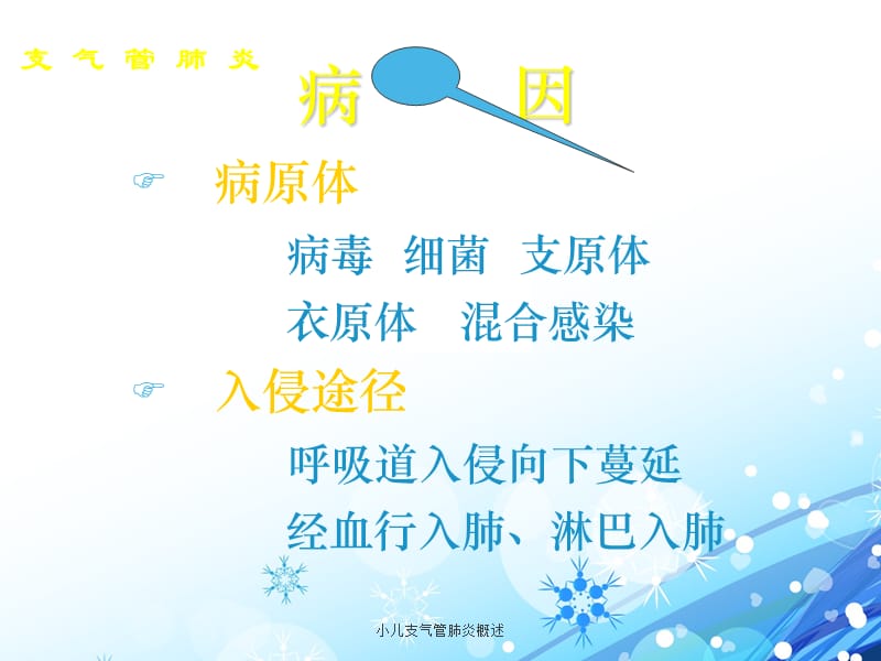 小儿支气管肺炎概述（经典实用）.ppt_第3页