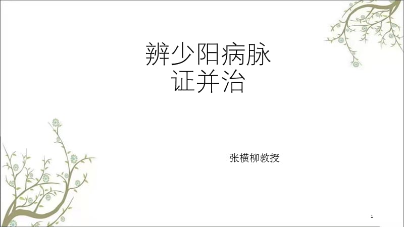 少阳病篇七版课件.ppt_第1页