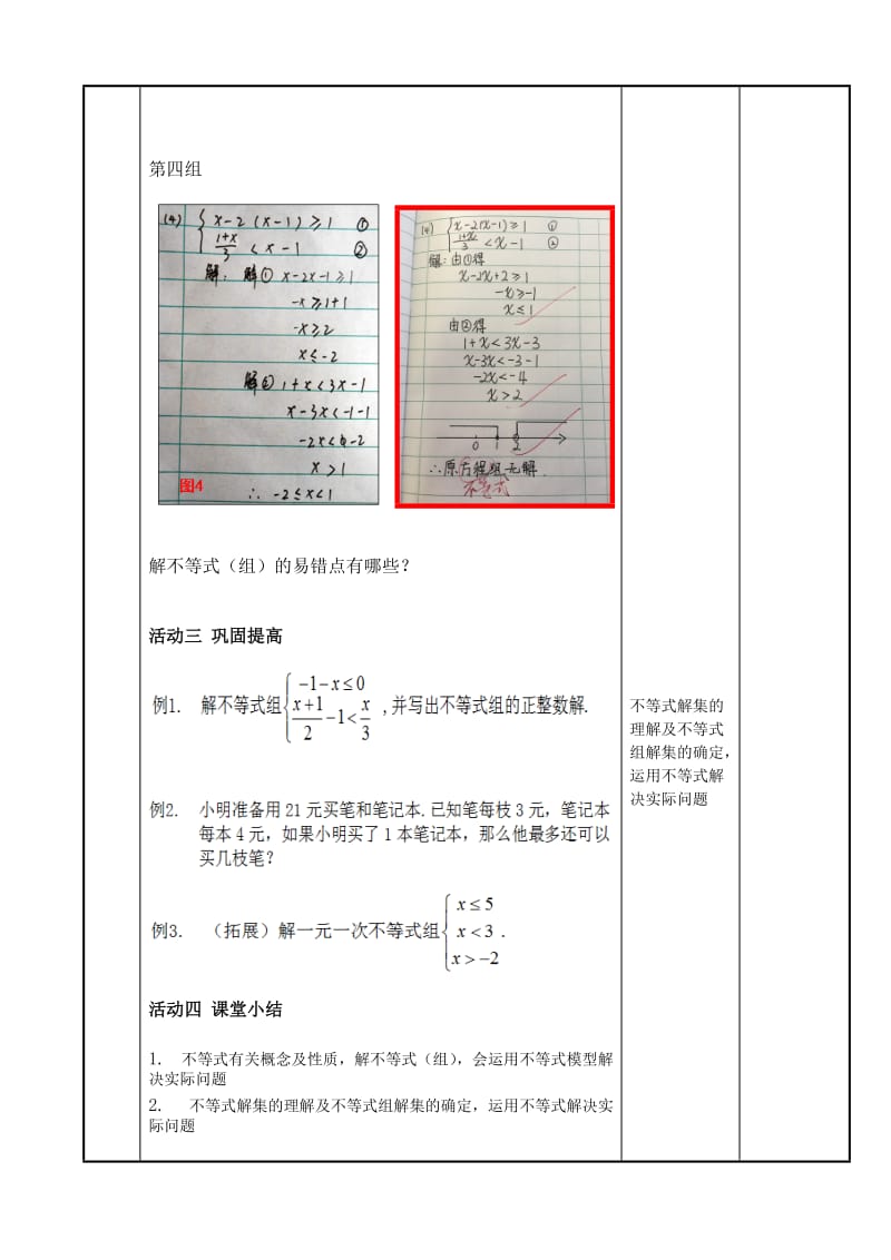 新苏科版七年级数学下册《11章 一元一次不等式小结与思考》公开课教案_19.doc_第3页