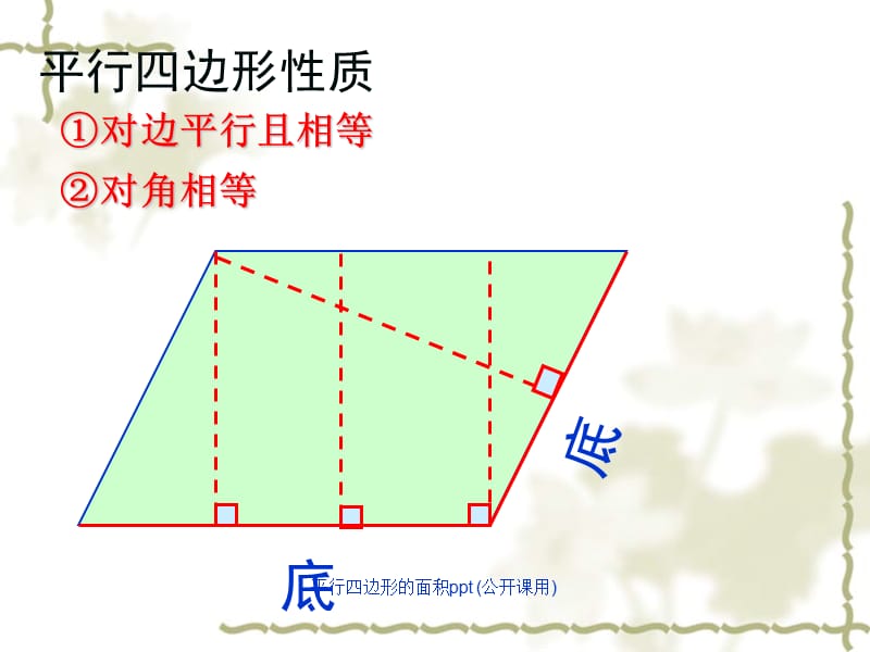 平行四边形的面积ppt (公开课用)（经典实用）.ppt_第3页