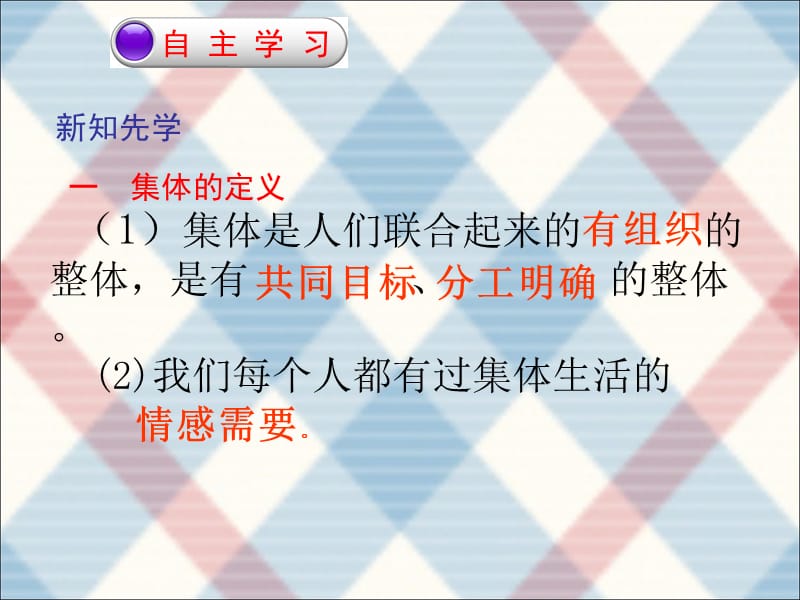 最新人教版七年级道德与法治下册《三单元 在集体中成长第六课 “我”和“我们” . 集体生活邀请我》课件_1.ppt_第2页