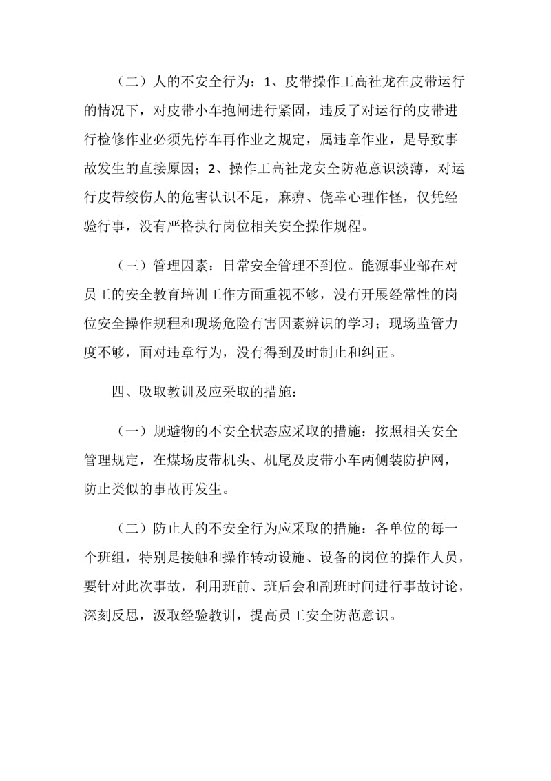 能源事业部水汽煤场皮带绞伤事故.doc_第2页