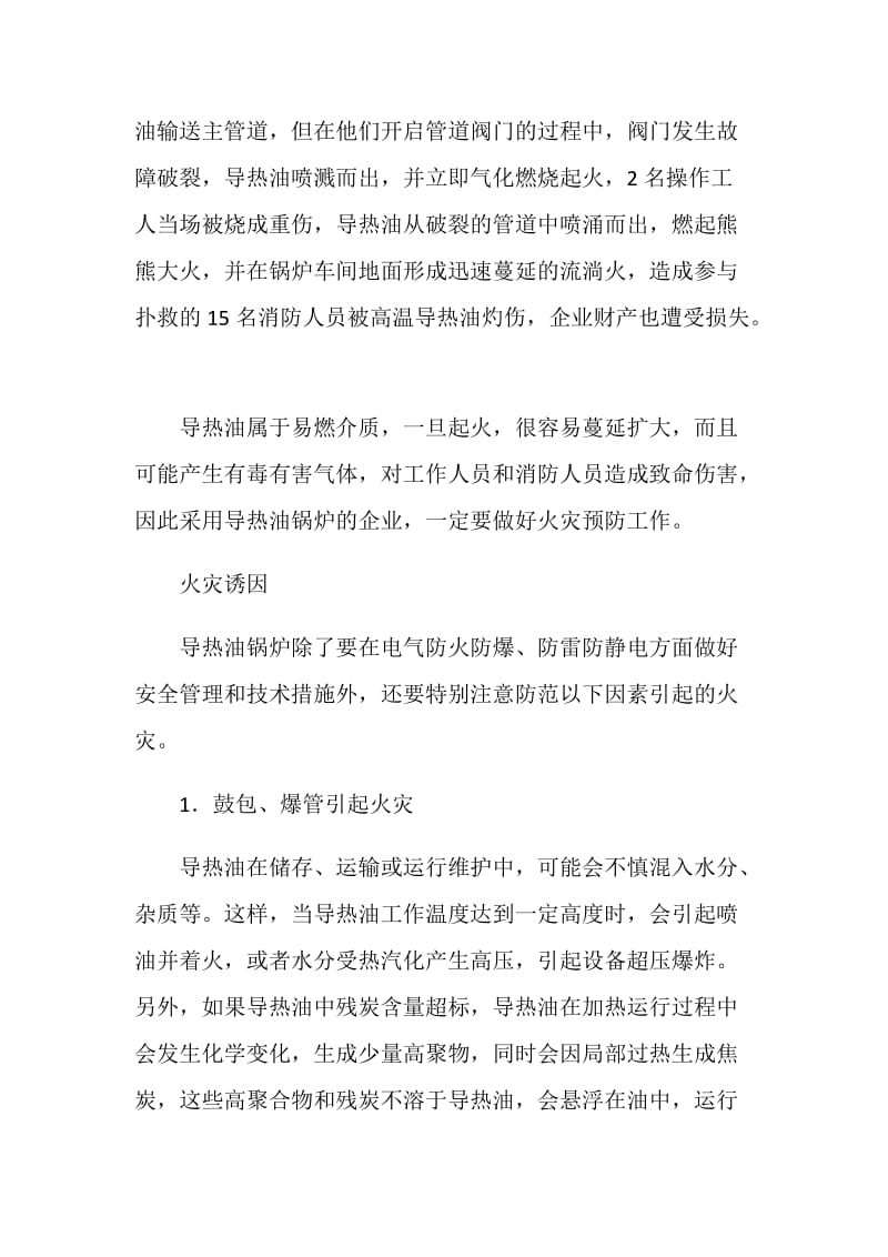 导热油锅炉运行之如何预防火灾.doc_第2页