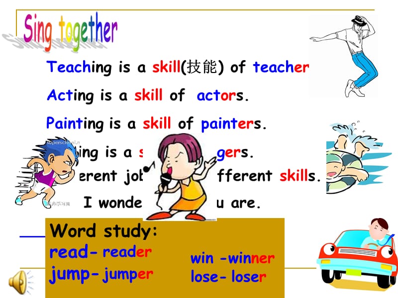 高中英语课件：Unit 4Dream job,great skill, good life..ppt_第3页