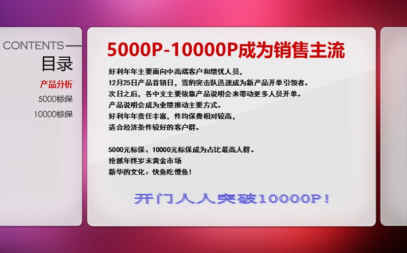 新华人寿好利年年保险客户特征销售文档.ppt_第3页