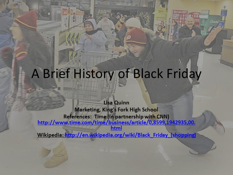 A Brief History of Black Friday PowerPoint.ppt_第1页