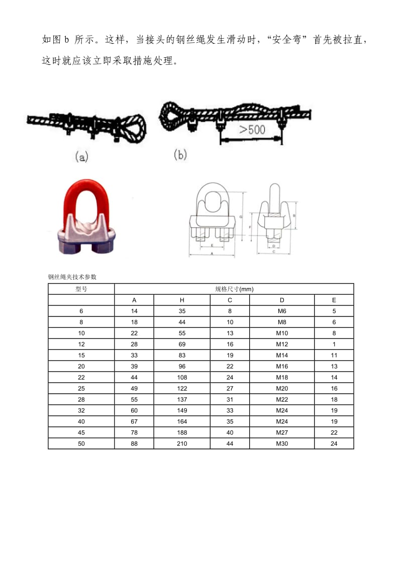 钢丝绳卡使用有关规定.doc_第2页