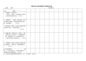 星星尘幼儿园行政值周工作检查评分表.docx