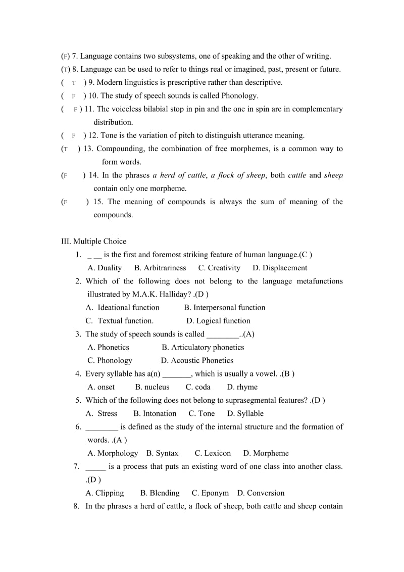 英语语言学概论一.doc_第2页