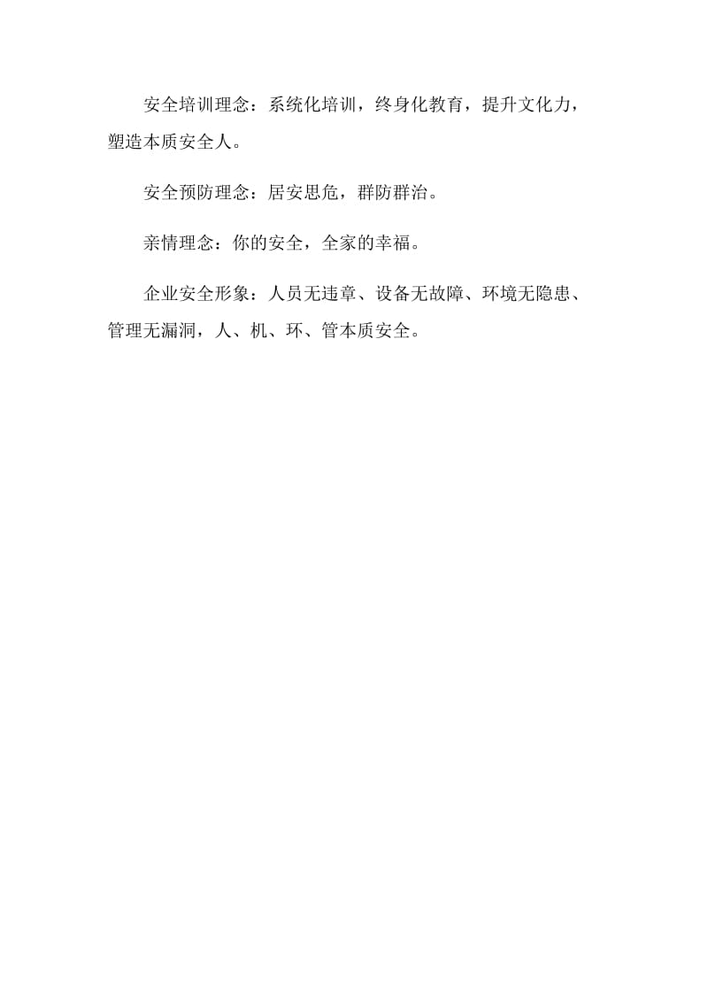 某企业全套安全理念体系.doc_第2页