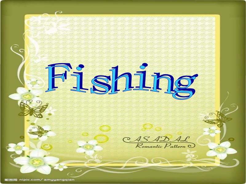 Fishing[A Short English Play].ppt_第1页