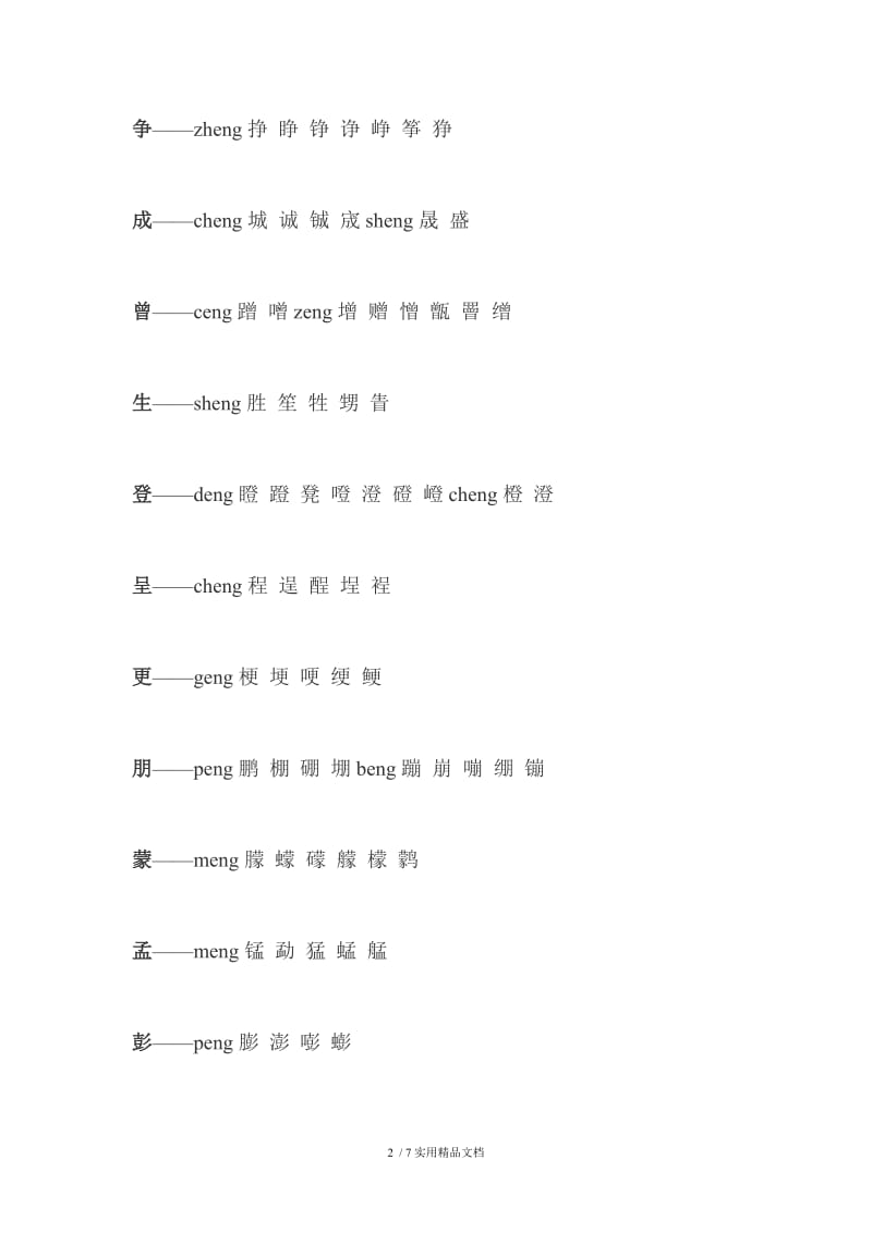 前鼻音和后鼻音的区分技巧（经典实用）.doc_第2页