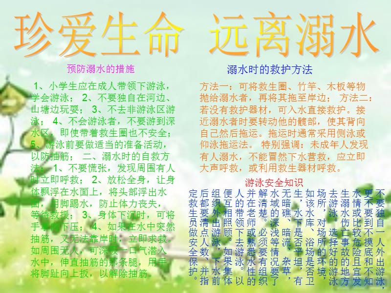 防溺水电子小报.ppt_第3页