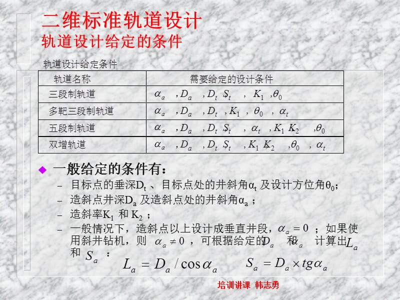 定向井轨道设计2二维常规轨道设计0.ppt_第3页