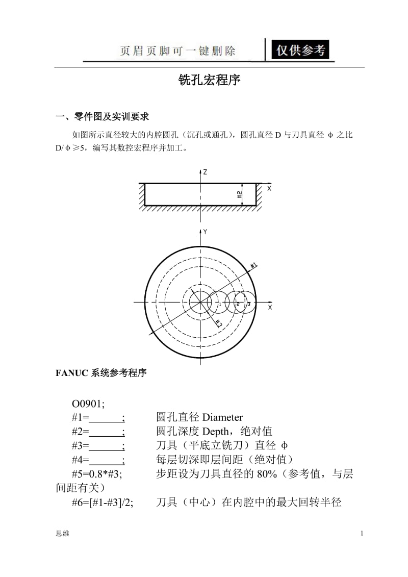 铣孔宏程序[教资材料].doc_第1页