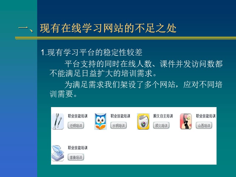 远程信息化培训系统升级改造主要功能总结.ppt_第3页