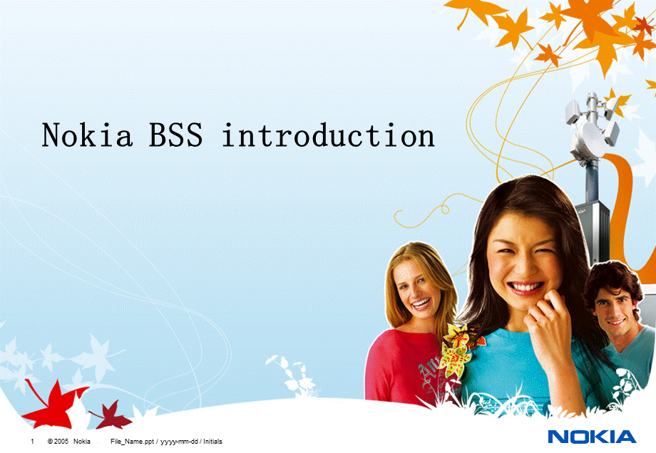 Nokia BSS introduction.ppt_第1页