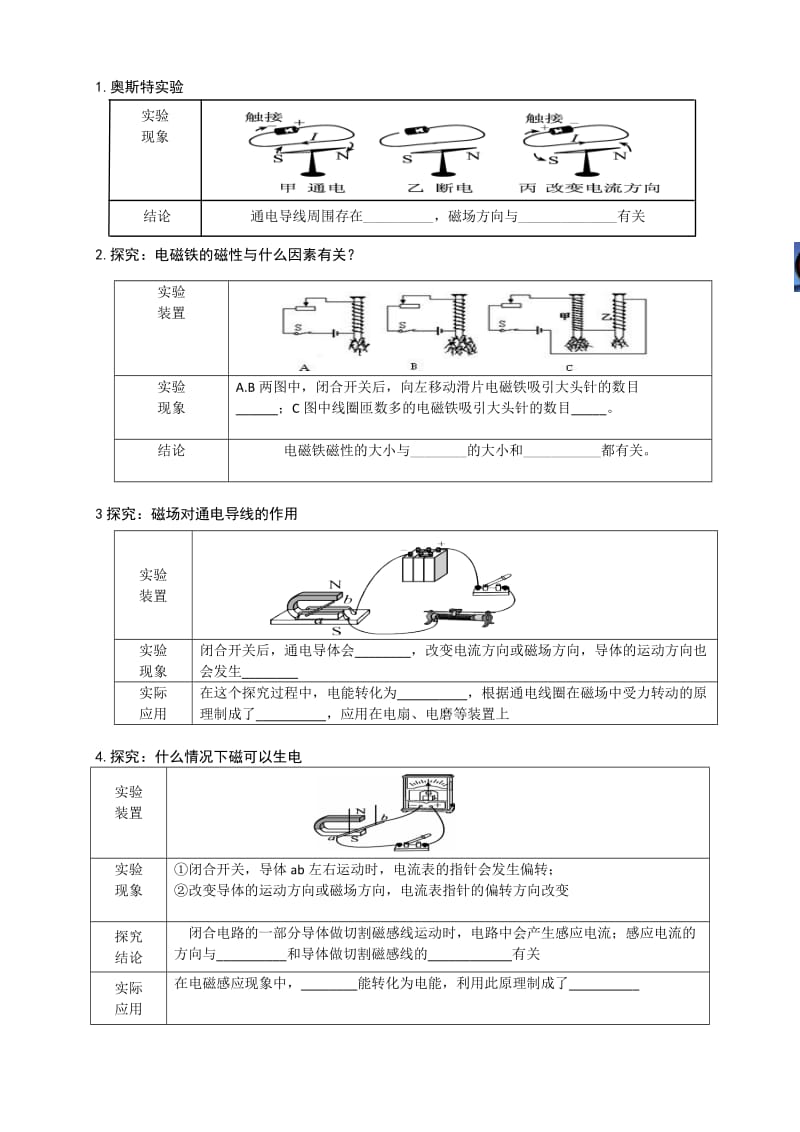 人教版八年级物理下册《功勋卓著的电与磁第九章 电与磁一、磁现象》教案_3.docx_第2页