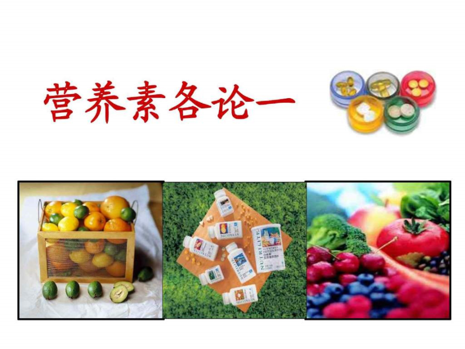 纽崔莱基础产品.ppt_第1页