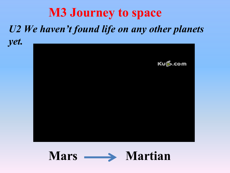 Module3Journey to space Unit 2We haven’t found life on any other planets yet. (共15张PPT).pptx_第1页