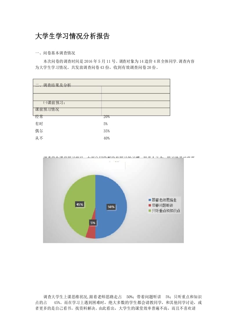 大学学习情况的分析报告.docx_第1页