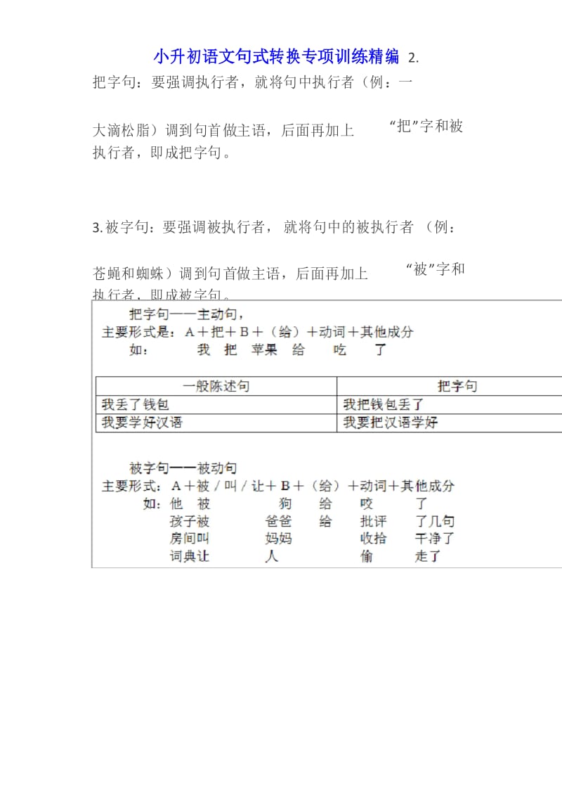 【部编版】小升初语文句式转换专项训练精编.docx_第3页