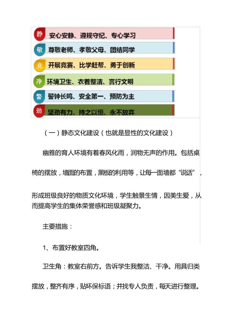 小学三年级班级文化建设方案.docx_第3页