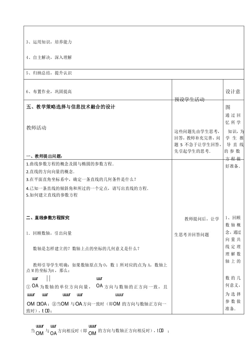 直线的参数方程教学设计.docx_第3页