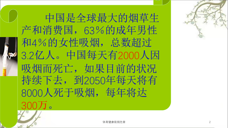 体育健康吸烟危害课件.ppt_第2页