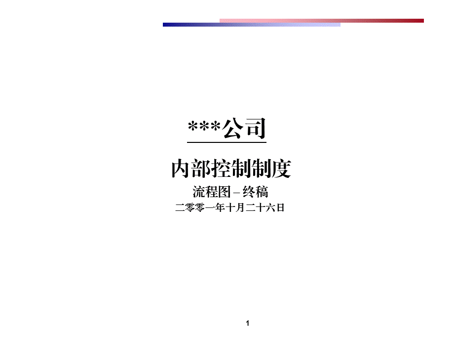 某上市公司内部控制制度.ppt_第1页