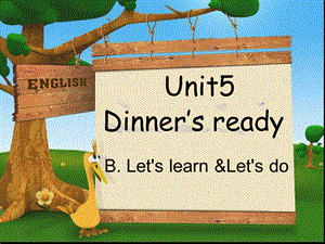 四年级上册英语Unit5 B let27s learn.ppt